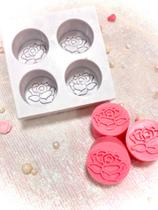 Sb2 molde de silicone sabonete vela círculos