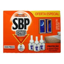 SBP 2 Caixa com 6 Repelente Elétrico Líquido 35ml Cada Refil
