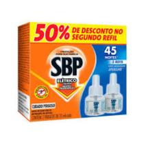 SBP Repelente Elétrico Líquido Refil Regular 35ml 2UN SBP Repelente Elétrico Líquido Refil Regular 35ml 2UN