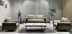 Sc-2387 conjunto internacional sofá 1,95m com 2 poltronas - material ecológico escritório sala consultório Sc-2387 conjunto internacional sofá 1,95m com 2 poltronas - material ecológico escritório sala consultório