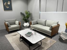 Sc-6018 conjunto internacional sofá 1,95m com 2 poltronas - material ecológico escritório sala consultório Sc-6018 conjunto internacional sofá 1,95m com 2 poltronas - material ecológico escritório sala consultório