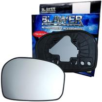 Sc6531 - Vidro Espelho Retrovisor Lado Esquerdo Com Base New Fit 2010 a 2014 - Blawer