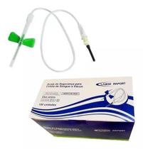 Scalp Coleta Sangue A Vácuo 21g Verde Caixa Com 100 Unidades Scalp Coleta Sangue A Vácuo 21g Verde Caixa Com 100 Unidades