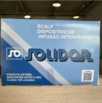 Scalp Infusão 23g 100 Unidades Solidor