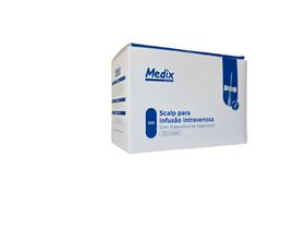 Scalp Infusão Intravenosa 23g C/Dispositivo de Segurança c/100 Unidades - Medix