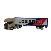 Scania R730 Container 1:64 Welly Bege