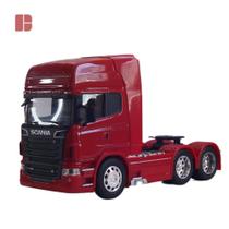 Scania R730 V8 Trucado Welly 1:32 Vermelho