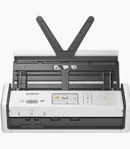 Scanner Automático Brother ADS 1800W, Até 30ppm simplex ou 60ppm duplex, Alimentador até 20 folhas, Funcionamento USB ou Wireless