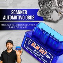 Scanner Automotivo Veicular Diagnósticos Reparo Apaga Obd2 Elm327 Versão 1.5 Bluetooth Celular Android Universal Multimarcas Para Carros