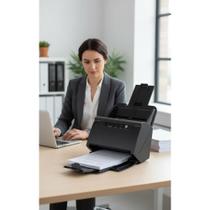 Scanner Compacto Preto 30ppm Duplex Rápido Scanner Compacto Preto 30ppm Duplex Rápido