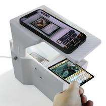 Scanner de cartas MildLion para MTG com luz LED branca Scanner de cartas MildLion para MTG com luz LED branca