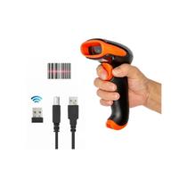 Scanner de Código de Barras 1D Sem Fio - Compatível com POS, PC e Mac