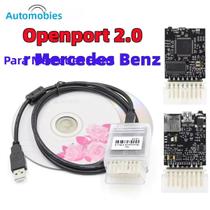 Scanner De Código ECU Mercedes Benz J2534, Ferramenta De Diagnóstico OBD2 Com Chip Completo Openport Scanner De Código ECU Mercedes Benz J2534, Ferramenta De Diagnóstico OBD2 Com Chip Completo Openport