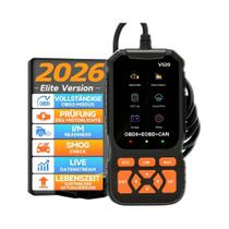 Scanner De Diagnóstico OBD2 Multi-idiomas 2026 V520 Com Detecção Aprimorada De Códigos De Falha Do