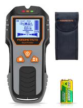 Scanner de parede Stud Finder POROMETISTO DSF01 6 em 1 cinza