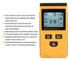 Scanner de Radiação Eletromagnética para Eletrônicos Computador TV Geladeira Tomadas Sensor EMF Scanner de Radiação Eletromagnética para Eletrônicos Computador TV Geladeira Tomadas Sensor EMF