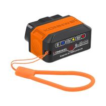 Scanner OBD2 Bluetooth 5.2 KONNWEI KW906 ELM327 V1.5 PIC18F25K80 Para Ferramenta De Diagnóstico Scanner OBD2 Bluetooth 5.2 KONNWEI KW906 ELM327 V1.5 PIC18F25K80 Para Ferramenta De Diagnóstico