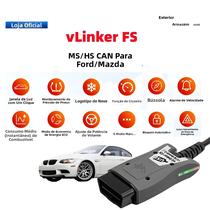 Scanner OBD2 Ford Mazda Vgate ELM327 vLinker FS USB MS CAN HS CAN Ferramenta De Diagnóstico Scanner OBD2 Ford Mazda Vgate ELM327 vLinker FS USB MS CAN HS CAN Ferramenta De Diagnóstico