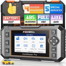 Scanner OBD2 FOXWELL NT614 Elite - com 5 Funções de Reinicialização (ABS/SRS/Motor/Transmissão)