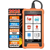 Scanner OBD2 LAUNCH Creader Elite para BMW - Diagnóstico Completo 2025