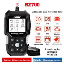 Scanner OBD2 Mercedes Benz Sprinter Smart ANCEL BZ700 Ferramenta De Diagnóstico Para Carros Diesel