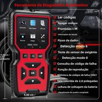 Scanner OBD2 Profissional V519 2024 Alimentado Por USB, Ferramenta De Diagnóstico De Dados Em Tempo