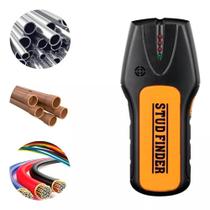 Scanner parede detector materiais obstaculos fios vigas canos metais madeira sensor eletronico alarme visual sonoro