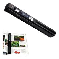 Scanner Portátil 900dpi - A4 32GB Tela LCD Pilhas AA