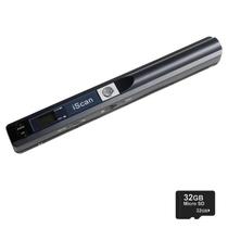 Scanner portátil KIDENEI 900DPI A4 USB cartão SD de 32 GB