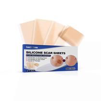 Scar Covering Skin Color Silicone Gel Invisível Scalded Scar Skin Patch Tape Remendo de cobertura de cicatriz