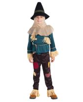 Scarecrow Costume Dress Up America para crianças - conjunto de abóbora