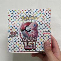 Scarlet Violet Anime Pokemon TCG Versão Japonesa 151 Clássicos Caixa De Expansão Booster 140 Peças Scarlet Violet Anime Pokemon TCG Versão Japonesa 151 Clássicos Caixa De Expansão Booster 140 Peças