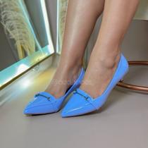 Scarpin azul bb verniz