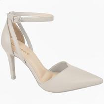 Scarpin Bebecê Bico Fino Salto Fino Com Fecho 9430-210