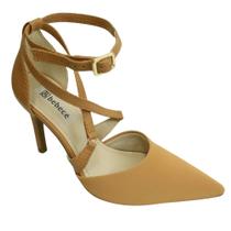 Scarpin Bebecê Feminino Salto Alto Bico Fino T9430.100