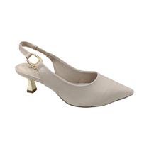 Scarpin bebece salto baixo feminino t3814-393 -