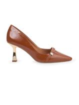 Scarpin BebecÊ Salto Médio Fino com Fivela