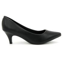 Scarpin Beira Rio 4076.150 Sapato Salto Bico Fino Social Feminino