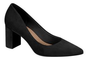 Scarpin Beira Rio Conforto Nobuck Nice Glam Sapato 4241.100