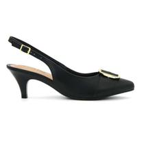 Scarpin Beira Rio Slingback Fivela - Feminino