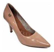 Scarpin Bico Fino Verniz Salto Fino Elegante Confortável