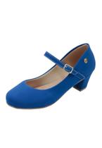 Scarpin Bico Redondo Estilo Boneca Lançamento Ref:40.003
