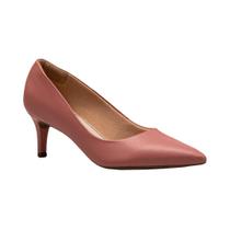 Scarpin Blush Clássico Venetto Salto Médio Comfort