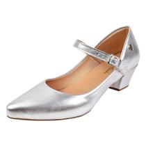 Scarpin Boneca Confort Bico Fino Salto Alto Ref:36.003