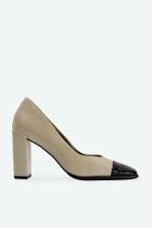 Scarpin cap toe lia suzana santos