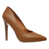 Scarpin Caramelo Planet Franca Sapato Feminino Salto Alto