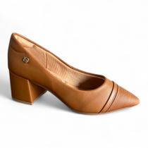 Scarpin Casual Feminino Santinelli Salto Bloco Confortável