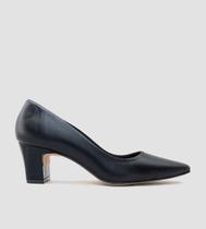 Scarpin Clássico Couro Preto CBK