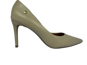 Scarpin Clássico Preto em Couro com Salto Alto Fino Giulia Domna Scarpin Clássico Preto em Couro com Salto Alto Fino Giulia Domna