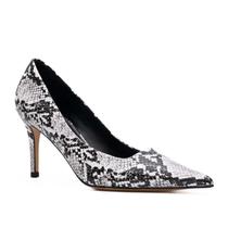 Scarpin Couro Animal Print Carmel Werner Scarpin Couro Animal Print Carmel Werner